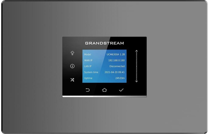 IP АТС Grandstream UCM6300A до 250 рег., до 50 соед.