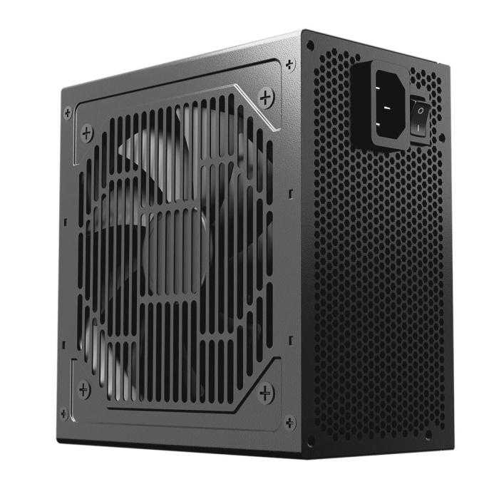 Блок питания ПК/ Power Supply PCCooler, 550W 80+ White ATX, ATX 2.4, Non-modular, 1x24 20+4 pin 550mm, 1xCPU*2 8 4+4 pin 610+150mm, 1xPCIe*2 8 6+2 pin 510+150mm, 2xSATA*3+MOLEX4pin*1 450+150+150+150mm , Active, 120x120mm, 140x150x86mm, APFC, OVP, SCP, OP