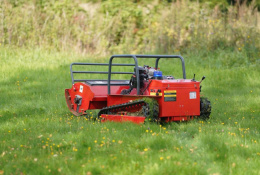 Косилка дизельная на радиоуправлении ZimAni RLM100 PRO гусеничная