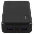 Внешний аккумулятор UGREEN PB312 25683 20000mAh Two-Way Fast Charging 2*USB-A&1*USB-C 20W Power Bank. Цвет: серый