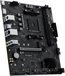 Материнская плата MSI PRO B550M-B Soc-AM4 B550 PCI-Ex16 2xM.2 1GbE LAN 3xARGB+RGB 2xDDR4 4600MHz+ DP+HDMI mATX RTL