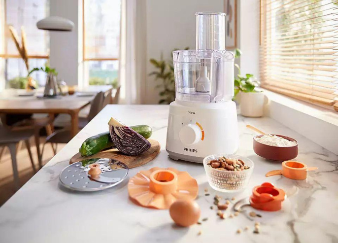 Кухонный комбайн Philips HR7310/00,  белый