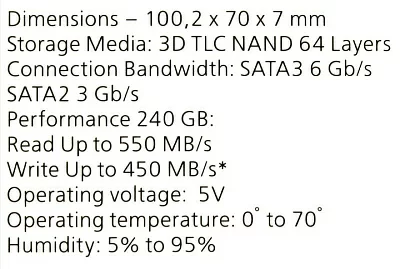 Накопитель SSD 480 Gb SATA 6Gb/s SmartBuy Revival 3 SB480GB-RVVL3-25SAT3 2.5" 3D TLC