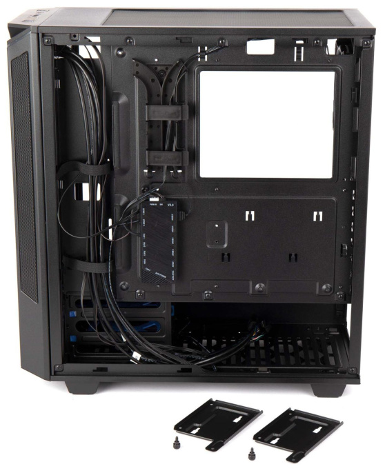 Корпус ATX HIPER PB81, Midi-Tower, без БП,  черный