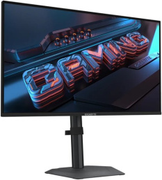 Монитор Gigabyte 24.5" G25F2 (20VM0-G25F2BM-1EKS) (16:9, IPS, 200Hz, FreeSync, HAS, 2xHDMI, DisplayPort, speakers, цвет черный, БП встроенный, кабель HDMI, гарантия 3 года)