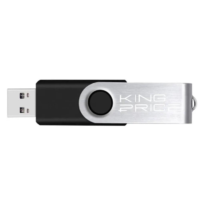 Флешка USB KINGPRICE KPFD2 8ГБ, USB2.0, черный [kpfd2a008abk]