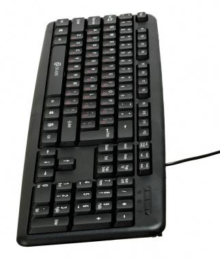 Клавиатура Oklick 90MV2, проводная, USB, мембранная, черный [1185967]