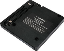 Внешний привод Gembird DVD-USB-03C пластик, черный