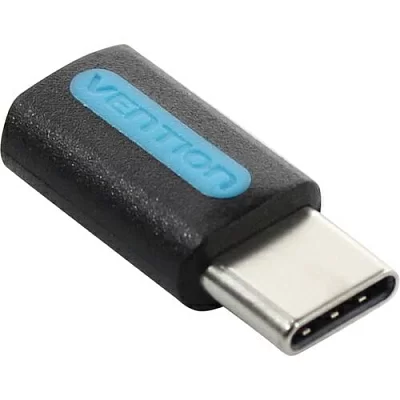 Переходник USB-C M-- micro-B F Vention CDXB0