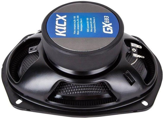 Колонки автомобильные Kicx GX-693, 15x23 см 6x9 дюйм. , комплект 2 шт. [2012590]