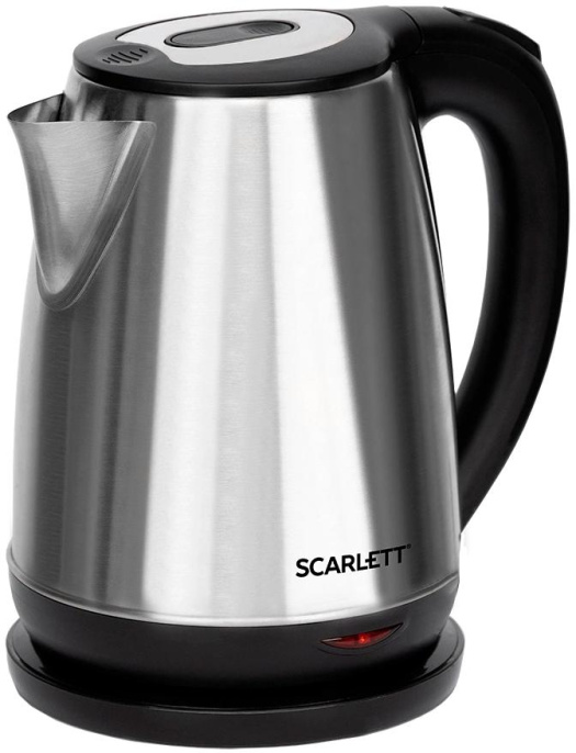 Чайник электрический Scarlett SC-EK21S34, 1.8л, сталь