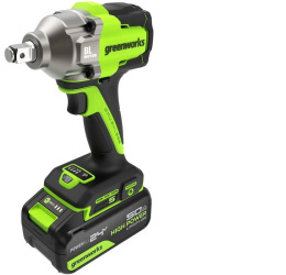 Гайковерт Greenworks IW5500 аккум. патрон:квад.1/2" 3805007CUG