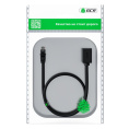 GCR Удлинитель патч-корда прямой 3.0m, UTP медь, кат.6, 24 AWG, ethernet high speed 10 Гбит/с, RJ45, GCR-52651 Greenconnect GCR-52652