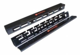 Кабельный органайзер гориз. Lanmaster (LAN-ORG/CVP-1U) односторонний пальцы 1U шир.:19" глуб.:44мм