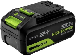 Greenworks Аккумулятор High Power G24HP5, {24V, 5 А.ч} [2957807]