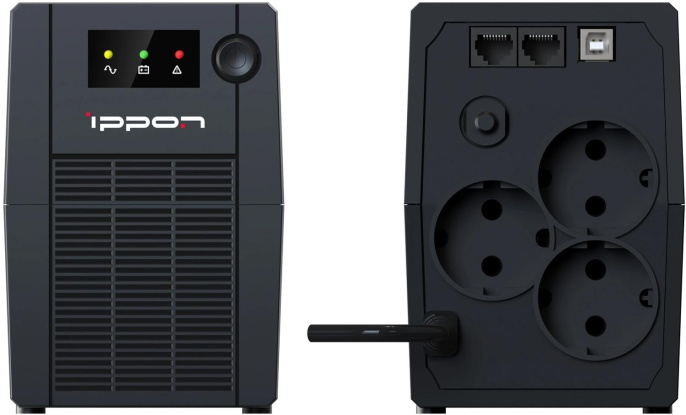 ИБП Ippon Back Basic 650S New Euro,  650ВA [2095134]