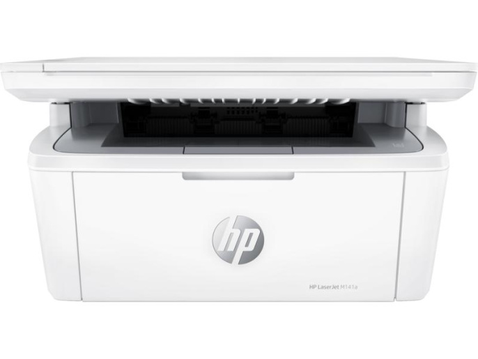 МФУ лазерное HP LaserJet M141a черно-белая печать, A4, белый [7md73a]