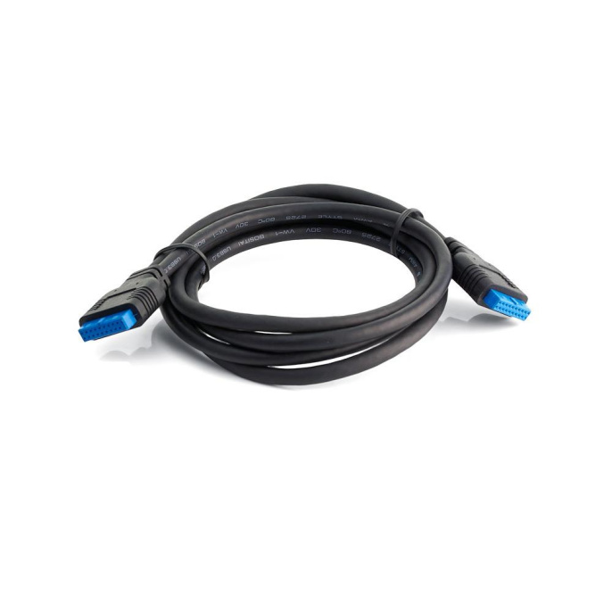 Планка USB на переднюю панель ExeGate U3H-617, 3,5", 1*USB3.0+1*TypeC, черная, металл, подсоединение к мат. плате EX280447RUS