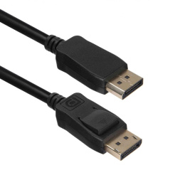 Кабель ACD-DDPM4-50B |ACD-DDPM4-50B| DisplayPort 1.4, Golden Plated,20m/20m, Черный, 5м, 742439
