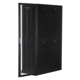 Серверный шкаф SMARTWATT Серверный шкаф Rack S-Series 42U 600x1200мм, двери с перфорацией, боковые панели 4шт и ролики в комплекте, черный 4512020620014 IRS42612