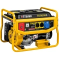 Бензиновый генератор STEHER с электростартером GS-8000Е