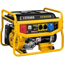 Бензиновый генератор STEHER с электростартером GS-8000Е