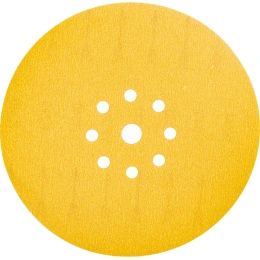 Шлифовальный круг на липучке ABRAFORM Giraffe GOLD 225 мм, 9 отв., Р240 AF-GG-240