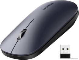 Беспроводная компьютерная мышь UGREEN MU001 90372 Portable Wireless Mouse. Цвет: черный