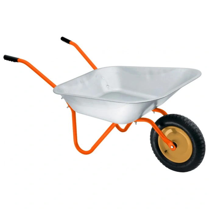 Одноколесная тачка СТРОЙМАШ грузоподъемность 90 кг, объем 65 л 17006