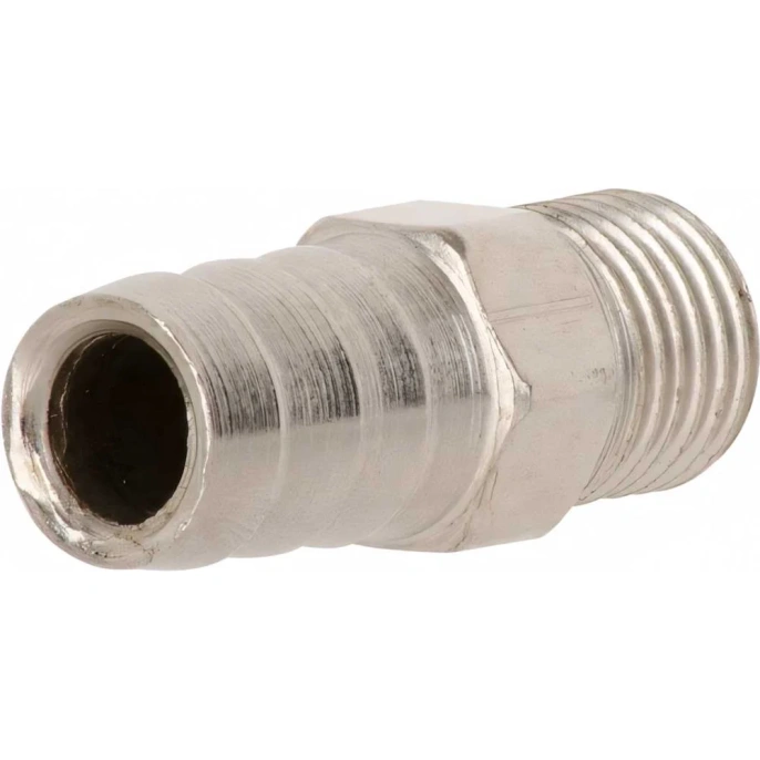 Переходник наружная резьба 1/4" - елочка 12 мм для шланга INTERTOOL PT-1846