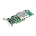 Контроллер SuperMicro AOC-S3908L-H8IR-32DD-O 8 internal SAS3 ports, Supports up to 32 physical devices w/ expander, 1x SlimSAS x8 black 100-Ohm connector