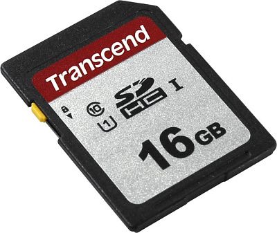 Карта памяти Transcend TS16GSDC300S SDHC Memory Card 16Gb UHS-I U1