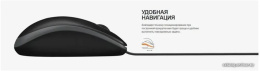 Мышь Logitech B100 черный оптическая 1000dpi USB 2but 910-003357