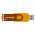 USB-флеш накопитель ExeGate Jet 8GB жёлтый USB2.0, 480Mbps, пластик/металл EX302037RUS