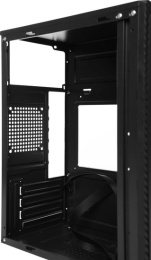 Корпус Accord ACC-2053B черный без БП mATX 1x80mm 1x120mm 2xUSB2.0 audio