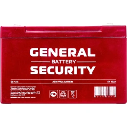 Аккумулятор для ИБП General Security GS12-6 6В, 12 Ач УТ-00000500