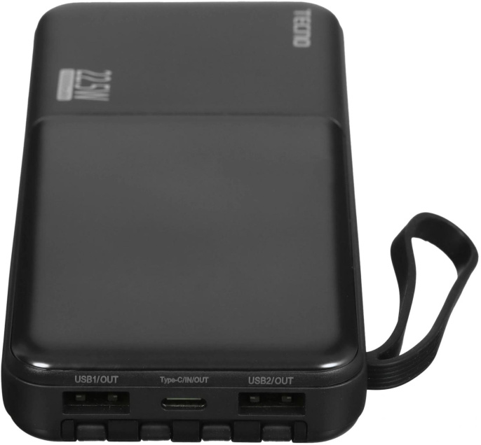 Внешний аккумулятор (Power Bank) TECNO OnGO L101Q,  10000мAч,  черный