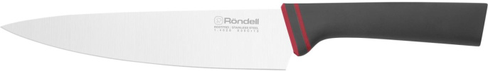 Набор ножей кухон. Rondell Strike RD-1491 компл.:4предм. разд.дос. серый/красный блистер