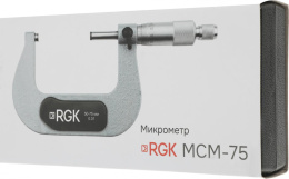 Микрометр RGK MCM-75,  50-75 мм,  разм.шага:0.01мм [756983]