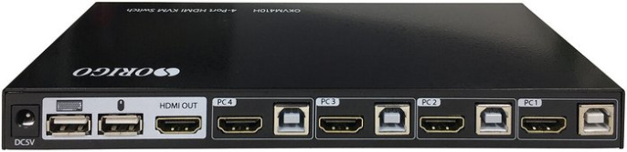 Переключатель KVM Origo OKVM410H 4xPC port (OKVM410H/A1A)