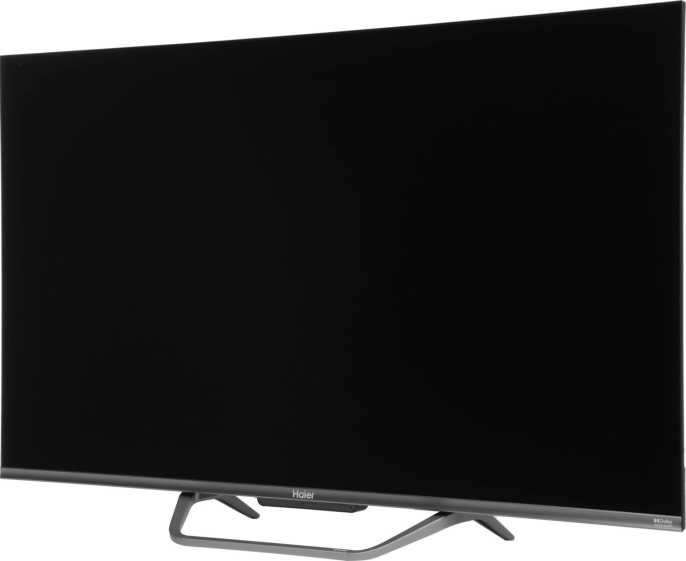 43" Телевизор HAIER Smart TV S4 QLED, 4K Ultra HD, СМАРТ ТВ, Android, серебристый