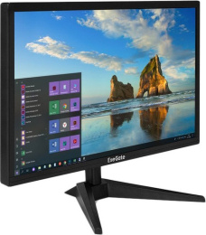 Монитор 21.5" ExeGate EB2200A (VA LED Grade A+, FHD, 1920x1080@75Гц, 16:9, 200cd/m2, 3000:1, 178°/178°, 5ms, D-Sub, HDMI, Flicker-free, Low Blue Light, кабель HDMI 1.5м, VESA, регулировка наклона (tilt), черный) EX297376RUS