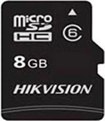 Флеш карта microSDHC 8Gb Class10 Hikvision HS-TF-C1(STD)/8G/Adapter + adapter