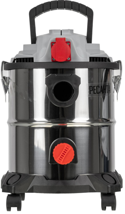Строительный пылесос Ресанта ПС-1500/20 1500Вт уборка: сухая/влажная/выдув серебристый (75/19/1)