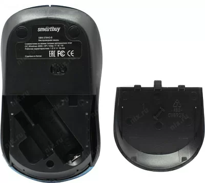 Манипулятор SmartBuy One Wireless Optical Mouse SBM-378AG-B (RTL) USB 3btn+Roll беспроводная