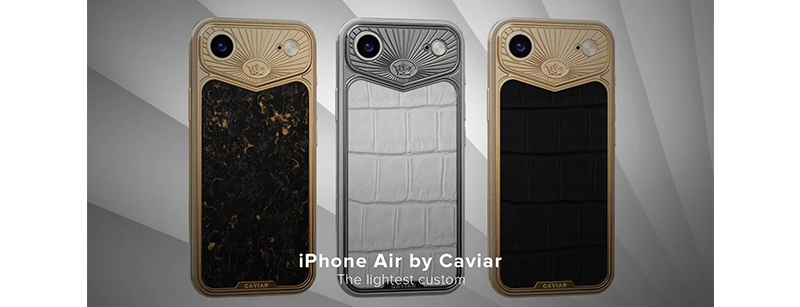 Caviar показала iPhone Air по цене до 2 700 000 рублей