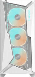 Корпус Gigabyte C301 Glass White MidTower, ATX, USB-C x1, USB3.0 x2, Audio I/O, GPU:400mm, Black, TG GB-C301GW