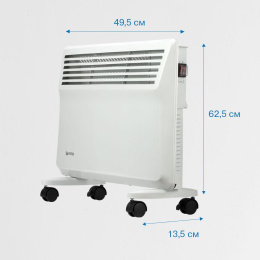 Конвектор VITEK VT-2176,  1600Вт,  белый [2176-vt-01]