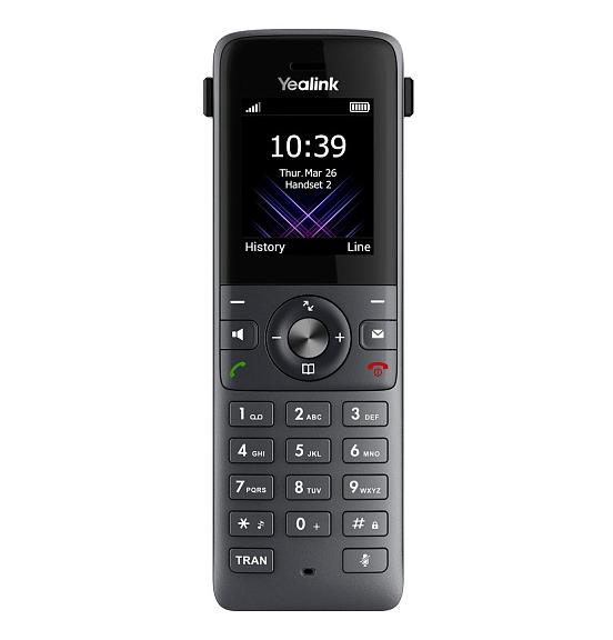 DECT-система Yealink W74P база W70B+трубка W74H до 10 SIP-аккаунтов, до 10 трубок на базу, до 20 вызовов