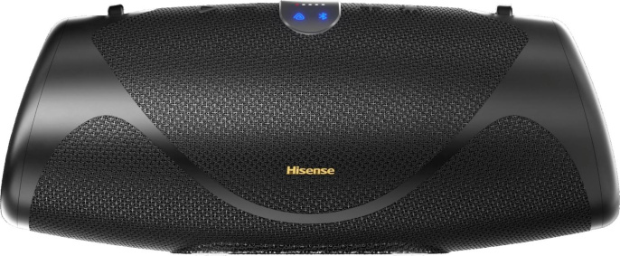 Колонка порт. Hisense WEBOOM черный 140W 2.2 BT/3.5Jack/USB 10000mAh